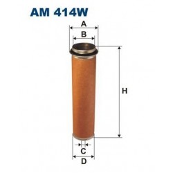 Filter dopunskog zraka FILTRON AM 414W