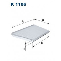 Filter klime FILTRON K 1106