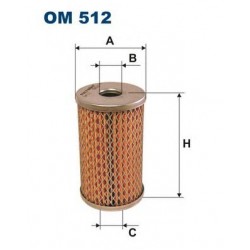 Filter, radna hidraulika FILTRON OM 512