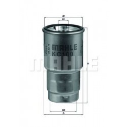 Filter za gorivo MAHLE KC 100D