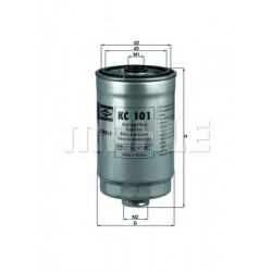 Filter za gorivo MAHLE KC 101