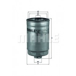 Filter za gorivo MAHLE KC 101/1
