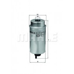 Filter za gorivo MAHLE KC 116