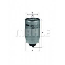 Filter za gorivo MAHLE KC 140