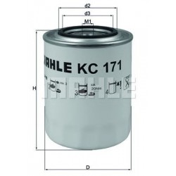 Filter za gorivo MAHLE KC 171