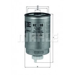 Filter za gorivo MAHLE KC 18
