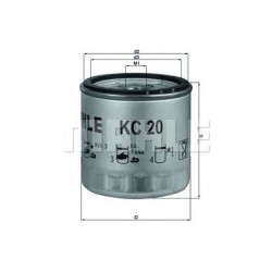 Filter za gorivo MAHLE KC 20