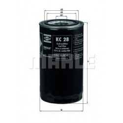 Filter za gorivo MAHLE KC 28