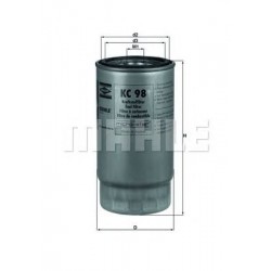 Filter za gorivo MAHLE KC 98