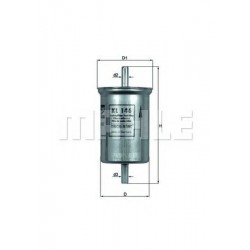 Filter za gorivo MAHLE KL 146