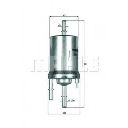 Filter za gorivo MAHLE KL 156/1