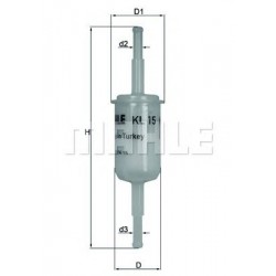 Filter za gorivo MAHLE KL 15 OF