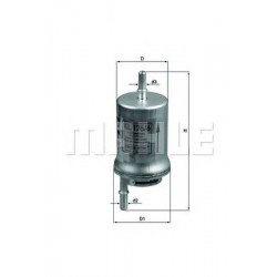 Filter za gorivo MAHLE KL 176/6D
