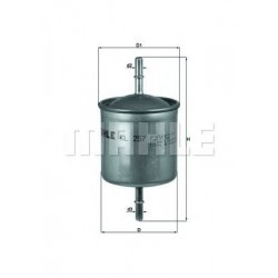 Filter za gorivo MAHLE KL 257 Filter za gorivo MAHLE KL 257