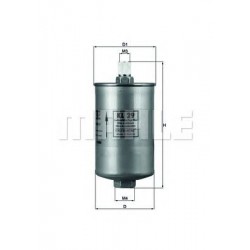 Filter za gorivo MAHLE KL 29 Filter za gorivo MAHLE KL 29