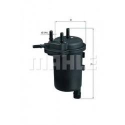 Filter za gorivo MAHLE KL 430