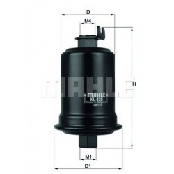 Filter za gorivo MAHLE KL 435