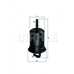 Filter za gorivo MAHLE KL 456