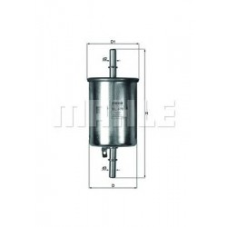 Filter za gorivo MAHLE KL 470