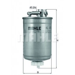 Filter za gorivo MAHLE KL 476D Filter za gorivo MAHLE KL 476D