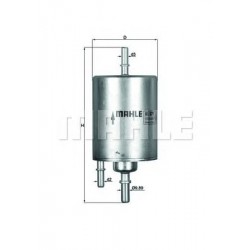 Filter za gorivo MAHLE KL 571 Filter za gorivo MAHLE KL 571