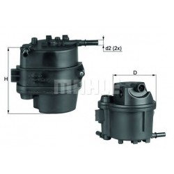 Filter za gorivo MAHLE KL 777D Filter za gorivo MAHLE KL 777D