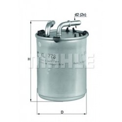 Filter za gorivo MAHLE KL 778 Filter za gorivo MAHLE KL 778