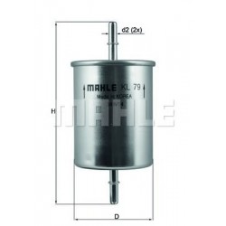 Filter za gorivo MAHLE KL 79 Filter za gorivo MAHLE KL 79