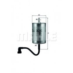 Filter za gorivo MAHLE KL 80 Filter za gorivo MAHLE KL 80
