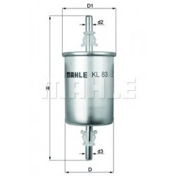 Filter za gorivo MAHLE KL 83 Filter za gorivo MAHLE KL 83