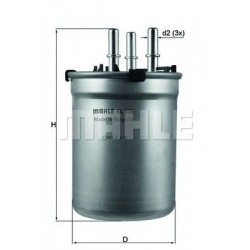 Filter za gorivo MAHLE KL 838 Filter za gorivo MAHLE KL 838