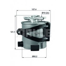 Filter za gorivo MAHLE KLH 44/25 Filter za gorivo MAHLE KLH 44/25
