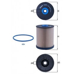Filter za gorivo MAHLE KX 567D Filter za gorivo MAHLE KX 567D