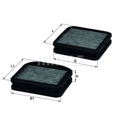 Filter klime MAHLE LKK 72/S