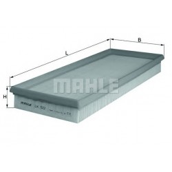 Filter zraka MAHLE LX 522 Filter zraka MAHLE LX 522