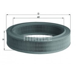 Filter zraka MAHLE LX 568 Filter zraka MAHLE LX 568