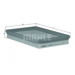 Filter zraka MAHLE LX 687 Filter zraka MAHLE LX 687