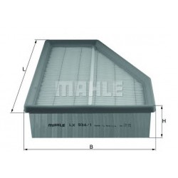 Filter zraka MAHLE LX 934/1 Filter zraka MAHLE LX 934/1