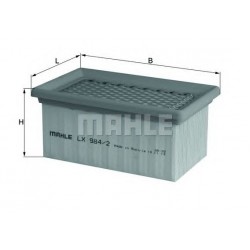 Filter zraka MAHLE LX 984/2 Filter zraka MAHLE LX 984/2