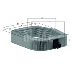 Filter zraka MAHLE LX 990 Filter zraka MAHLE LX 990