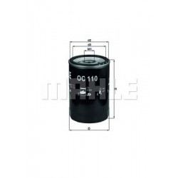 Filter za ulje MAHLE OC 110 Filter za ulje MAHLE OC 110