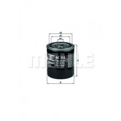 Filter za ulje MAHLE OC 115 Filter za ulje MAHLE OC 115