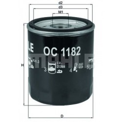 Filter za ulje MAHLE OC 1182 Filter za ulje MAHLE OC 1182