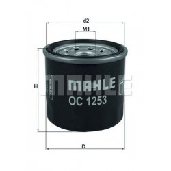 Filter za ulje MAHLE OC 1253 Filter za ulje MAHLE OC 1253