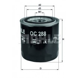 Filter za ulje MAHLE OC 288