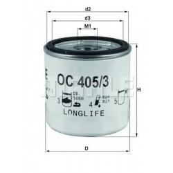 Filter za ulje MAHLE OC 405/3