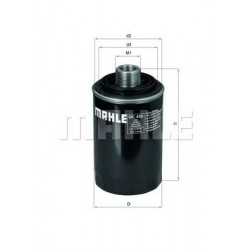Filter za ulje MAHLE OC 456