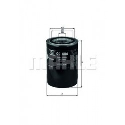 Filter za ulje MAHLE OC 486
