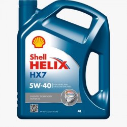 SHELL HELIX HX7 5W-40, 4L
