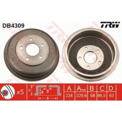 Kočioni bubanj TRW DB4309